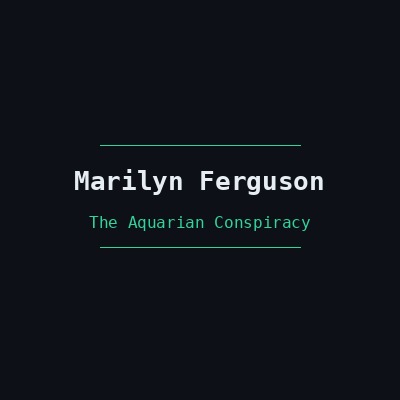 Marilyn Ferguson