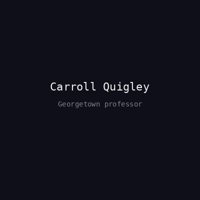 Carroll Quigley